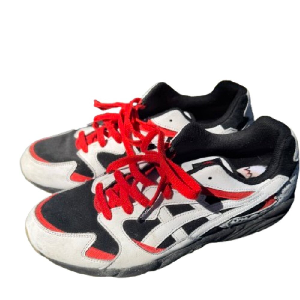 Asics Gel-Diablo Red Black and White Size 11 Good Condition and used